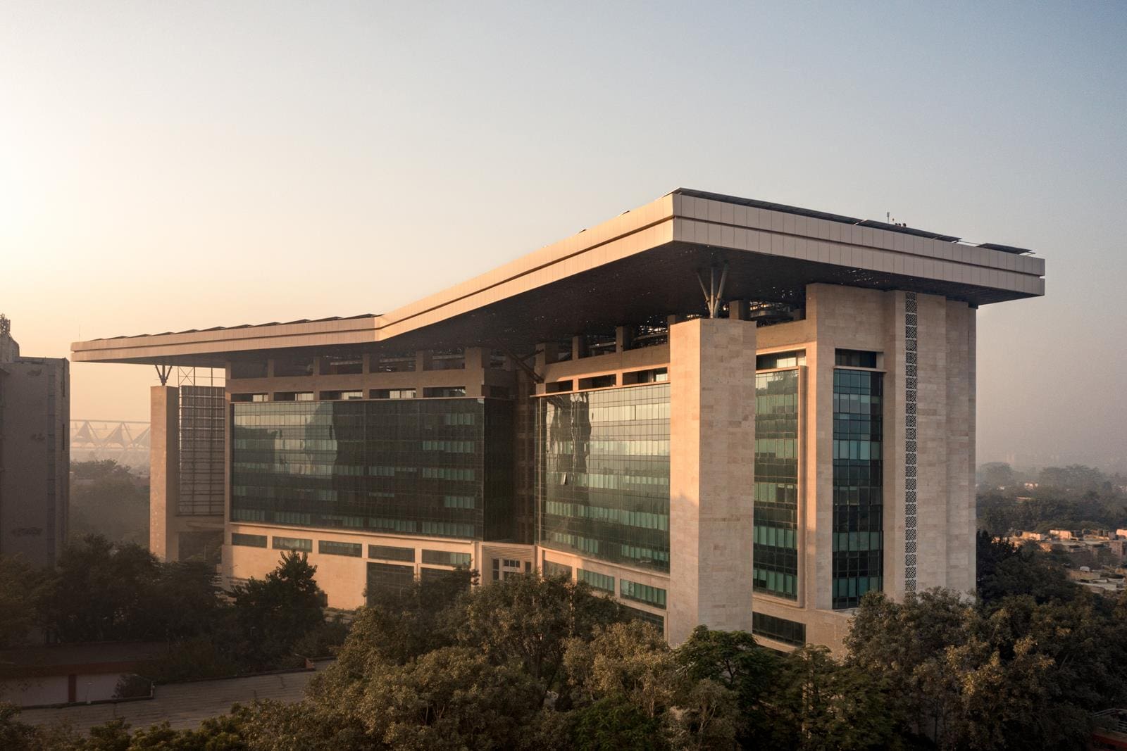 Smart surveillance transformation at Atal Akshay Urja Bhawan powered by Impulse for advanced security and monitoring.
